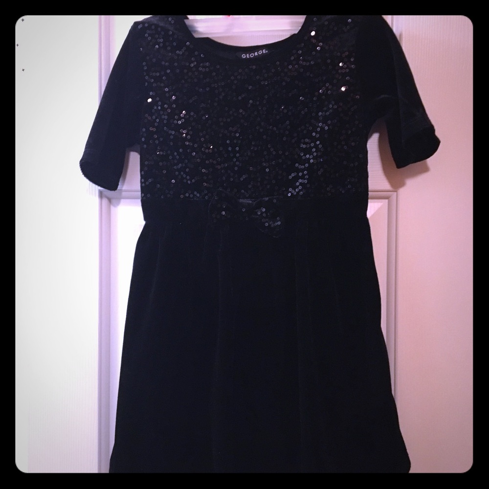Girls black dress